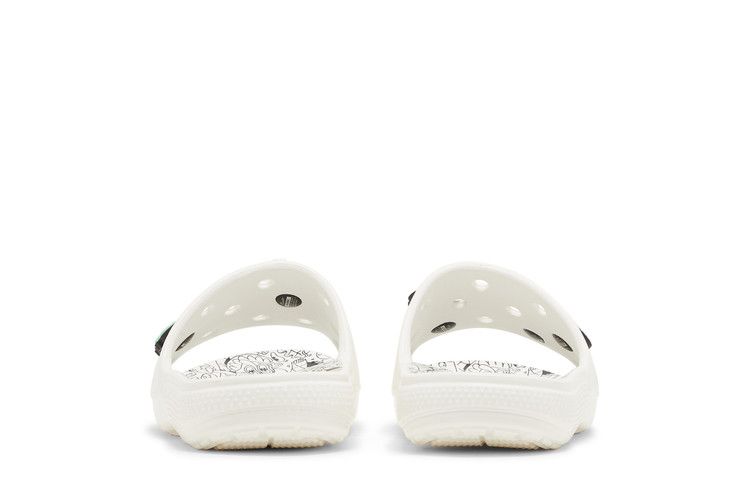 Crocs Classic Slide Steven Harrington Quickstrike White Black