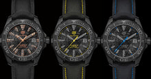 Load image into Gallery viewer, Tag Heuer Aquaracer Calibre 5 Black NATO Strap Carbon Dial Watch for Men - WBD218B.FC6446