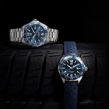 Load image into Gallery viewer, Tag Heuer Formula 1 Bucherer Blue Edition Blue Dial Blue Calfskin Strap Watch for Men - WAZ2015.FT8023