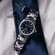 Load image into Gallery viewer, Tag Heuer Link Automatic Blue Dial Silver Steel Strap Watch for Men - WBC2112.BA0603