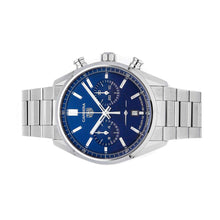 Load image into Gallery viewer, Tag Heuer Carrera Chronograph Blue Dial Silver Steel Strap Watch for Men - CBN2011.BA0642