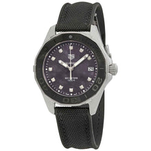 Load image into Gallery viewer, Tag Heuer Aquaracer Black Mother of Pearl Dial Watch for Women - WAY131M.FT6092