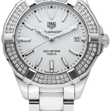 Load image into Gallery viewer, Tag Heuer Aquaracer Diamonds White Dial Two Tone Steel Strap Watch for Women - WAY131F.BA0914
