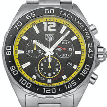 Load image into Gallery viewer, Tag Heuer Formula 1 Chronograph Black Dial Silver Steel Strap Watch for Men- CAZ101AC.BA0842
