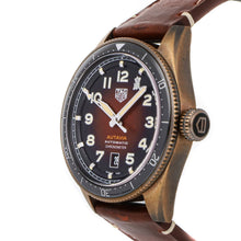 Load image into Gallery viewer, Tag Heuer Autavia Calibre 5 Chinese New Year Maroon Dial Maroon Leather Strap Watch for Men - WBE5193.FC8300