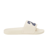 Gucci Pursuit Rubber Slide Ivory Blue