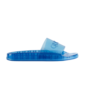 Gucci Slide Transparent Blue
