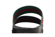 Load image into Gallery viewer, Gucci Agrado Grg Rubber Slide Black Blue Green Red