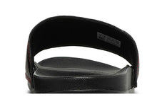 Load image into Gallery viewer, adidas Adilette Comfort Slides 424 Arsenal FC Black Scarlet