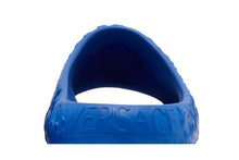 Load image into Gallery viewer, Versace Molded Barocco Pool Slide Royal Blue