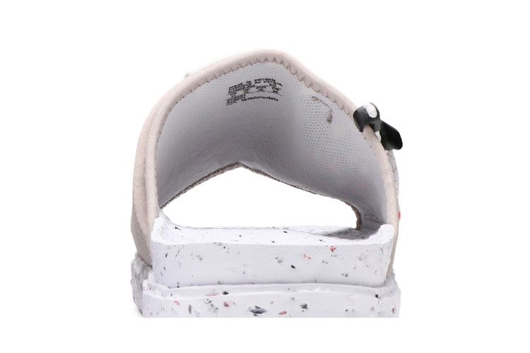 Nike Asuna Crater Slide Cream 2 White Orange Black