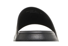Load image into Gallery viewer, Alexander McQueen Grafitti Logo Slide Black White