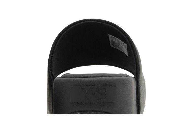 adidas Y-3 Slides Black