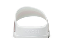 Load image into Gallery viewer, Gucci Web Slide Sandal White
