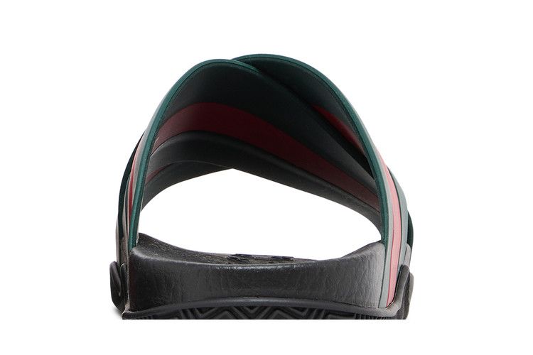 Gucci Web Slide Black Rubber (Women's)