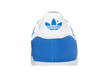 Load image into Gallery viewer, adidas Gazelle Blue Cloud White Gold Metallic