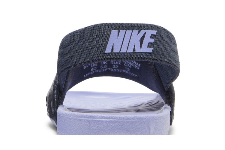 Nike Kawa Slide Thunder Blue Purple Pulse (TD)