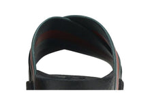 Load image into Gallery viewer, Gucci Web Slide Black Rubber