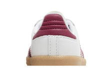 Load image into Gallery viewer, adidas Samba OG Cloud White Collegiate Burgundy Gum (TD)