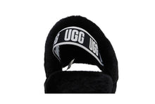 Load image into Gallery viewer, UGG Fluff Yeah Slide Black (Kids)