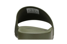 Load image into Gallery viewer, Balenciaga Pool Slides Khaki Black 3D Logo