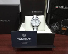 Load image into Gallery viewer, Tag Heuer Aquaracer Quartz White Dial Two Tone Steel Strap Watch Women - WAY131B.BA0914