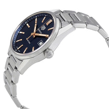 Load image into Gallery viewer, Tag Heuer Carrera Quartz Blue Dial Silver Steel Strap Watch for Women - WAR1112.BA0601