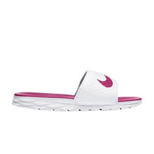 Load image into Gallery viewer, Nike Benassi Solarsoft Slide 2 White Fireberry (Women's)