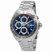 Load image into Gallery viewer, Tag Heuer Formula 1 Automatic Chronograph Blue Dial Silver Strap Watch for Men - CAZ2015.BA0876