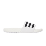 adidas Adilette Boost Slides White Black Stripes