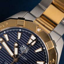 Load image into Gallery viewer, Tag Heuer Aquaracer Calibre 5 Blue Dial Two Tone Steel Strap Watch for Women - WBD2120.BB0930