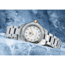Load image into Gallery viewer, Tag Heuer Aquaracer Professional 200 Quartz Diamonds White Dial Silver Steel Strap Watch for Women - WBP1450.BA0622