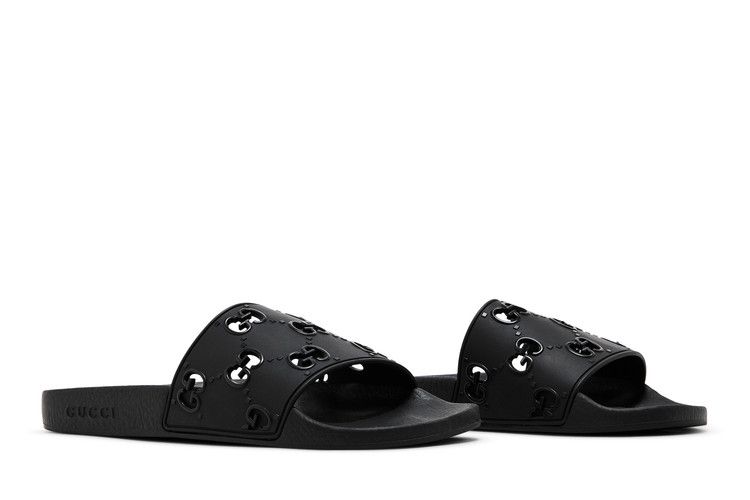 Gucci Slide Black Rubber (Women's)