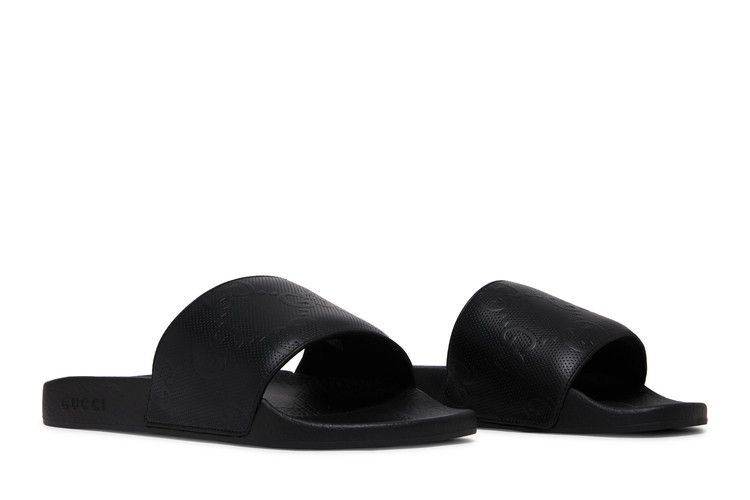 Gucci GG Slide Demetra Black