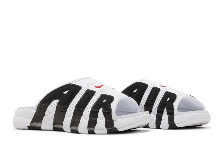 Nike Air More Uptempo Slide White Varsity Red