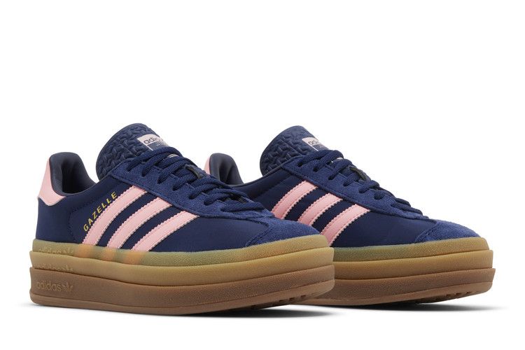 adidas Gazelle Bold Dark Blue Pink Spark (Women's)