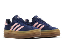 Load image into Gallery viewer, adidas Gazelle Bold Dark Blue Pink Spark (Women's)