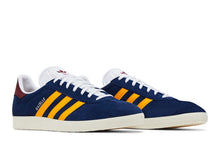Load image into Gallery viewer, adidas Gazelle Dark Blue Crew Yellow Burgundy