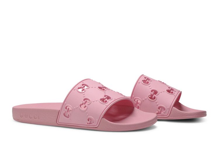 Gucci Slide Pink Rubber (Women's)