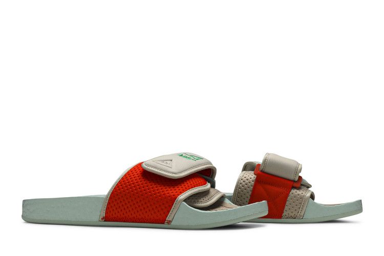 adidas PW Boost Slide Pharrell Nigo Friendship Pack Blue Red
