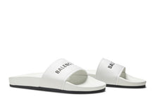 Load image into Gallery viewer, Balenciaga Pool Slide White Black (Women's)