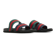 Load image into Gallery viewer, Gucci Agrado Grg Rubber Slide Black Blue Green Red