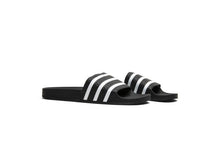 Load image into Gallery viewer, adidas Adilette Slides Black White