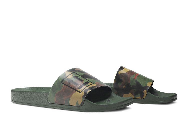 Off-White Double Arrow Sliders Camo