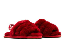 Load image into Gallery viewer, UGG Fluff Yeah Slide Ribbon Red (Toddler)