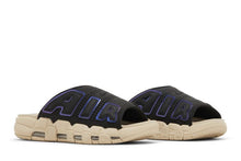 Load image into Gallery viewer, Nike Air More Uptempo Slide Black Sanddrift Iridescent