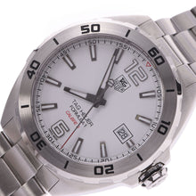 Load image into Gallery viewer, Tag Heuer Formula 1 Calibre 5 Automatic White Dial Silver Steel Strap Watch for Men - WAZ2114.BA0875