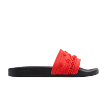 Load image into Gallery viewer, AMIRI Pool Slide Bandana Chain Red Black