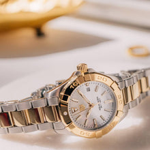 Load image into Gallery viewer, Tag Heuer Aquaracer Mother of Pearl Dial Two Tone Steel Strap Watch for Women - WBD1320.BB0320