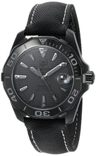 Load image into Gallery viewer, Tag Heuer Aquaracer 300 Swiss Limited Edition Black Dial Black Nylon Strap Watch for Men - WAY218B.FC6364